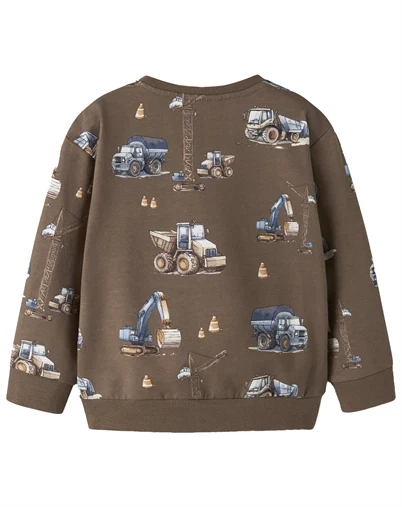 Name It - NMMNelson Sweatshirt - Brown Lentil